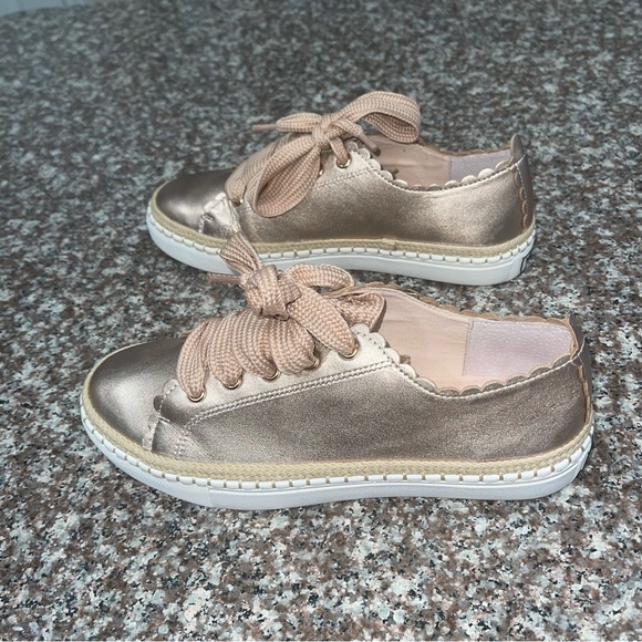 Kate Spade Lena Rose Gold Sneakers - Picture 4 of 9